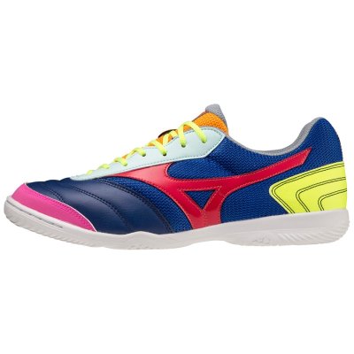 Zapatillas de Fútbol Sala Mizuno Morelia Sala Club IN Hombre - Azules / Rojos - Chile M945VGIXHU